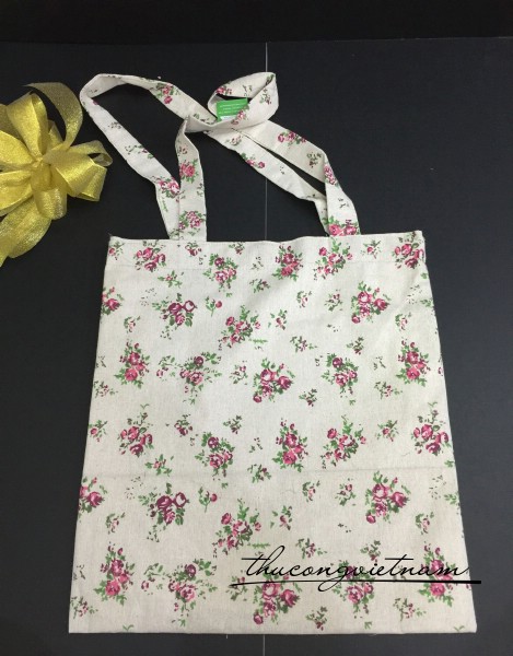 Túi tote vải vintage 35x40cm mẫu 1