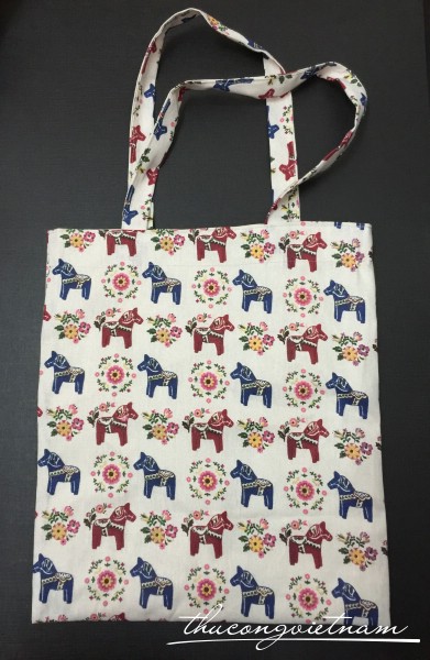 Túi tote vải vintage 35x40cm mẫu 32
