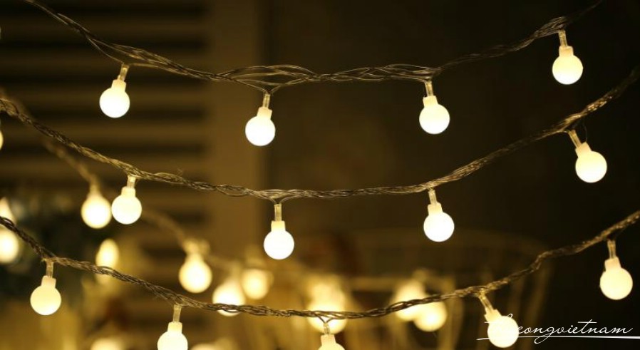Dây đèn tròn 3m 20 bóng nhỏ