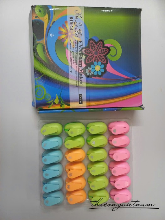Bộ dập hình trợ lực 1cm (24 cái)