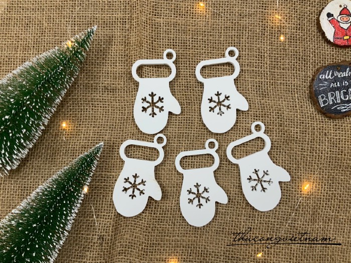 Foam trơn trang trí, họa tiết cắt sẵn - Găng 