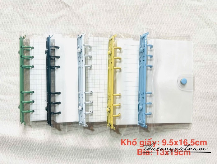 Sổ bìa nhựa 60 trang (13*19cm)