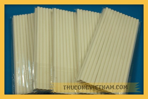 Ống hút giấy màu trơn OHTR-01