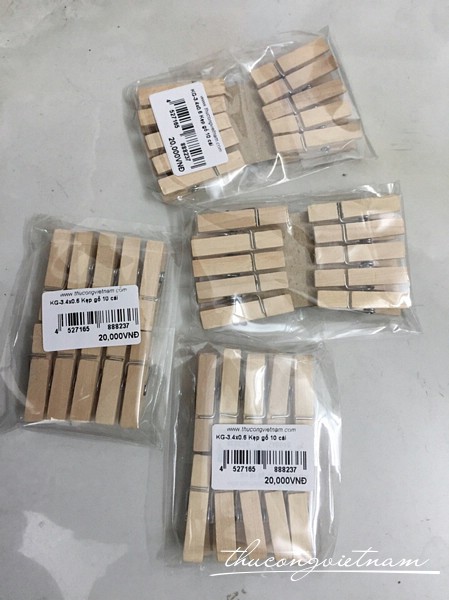 KG-3.4x0.6 Kẹp gỗ 10 cái
