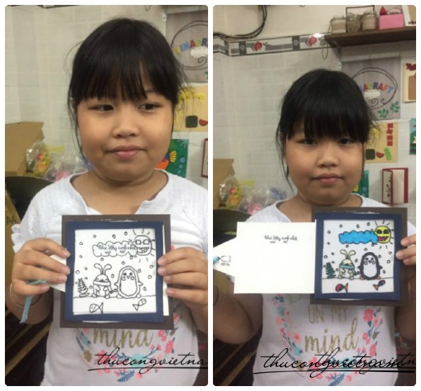 Lớp học thủ công làm thiệp ảo thuật